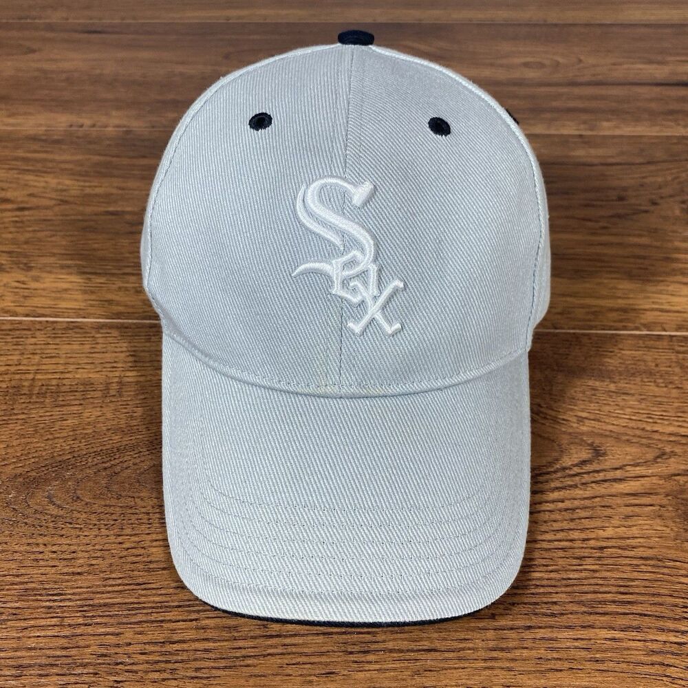 Chicago‎ White Sox Hat MLB Gray Baseball Cap Twins Enterprise Strapback Hat